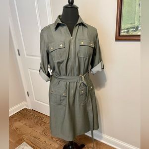 Perfect Shirt Dress- 16W